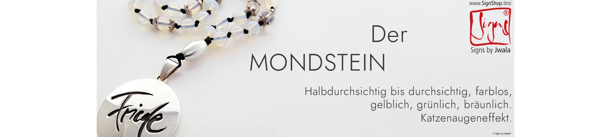 DER MONDSTEIN - Halb- bis durchsichtig, farblos, gelblich, grünlich oder bräunlich, mit faszinierendem Katzenaugeneffekt.