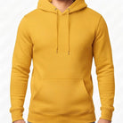 Schlichter Herren-Kapuzenpullover in Spectra Yellow ohne Sign im Signshop Tirol