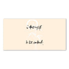I allow myself to be content Wandbild – Limitierte englische Leinwand mit positiver Energie online kaufen | SignShop Tirol