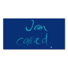 Leinwand I am carried – Englisches Wandbild mit spiritueller Bedeutung für Paare | SignShop Tirol