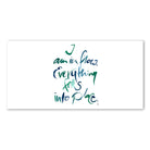 I am in flow. Everything falls into place Leinwandbild – Hochwertige englische Wanddeko, spirituelle Kunst online kaufen | SignShop Tirol