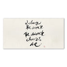 Exklusive Leinwand „I choose the miracle. The miracle chooses me.“ – Originaldruck von Sign by Jwala®, handgefertigte Wandkunst aus Tirol, Limited Edition, einzigartiges Kunstwerk für Inspiration und Wunder