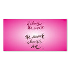 I choose the miracle. The miracle chooses me Wandbild – Limitierte englische Leinwand mit positiver Energie online kaufen | SignShop Tirol