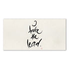 Exklusive Leinwand „I take the lead.“ – Originaldruck von Sign by Jwala®, handgefertigte Wandkunst aus Tirol, Limited Edition, einzigartiges Kunstwerk für Führung und Erfolg