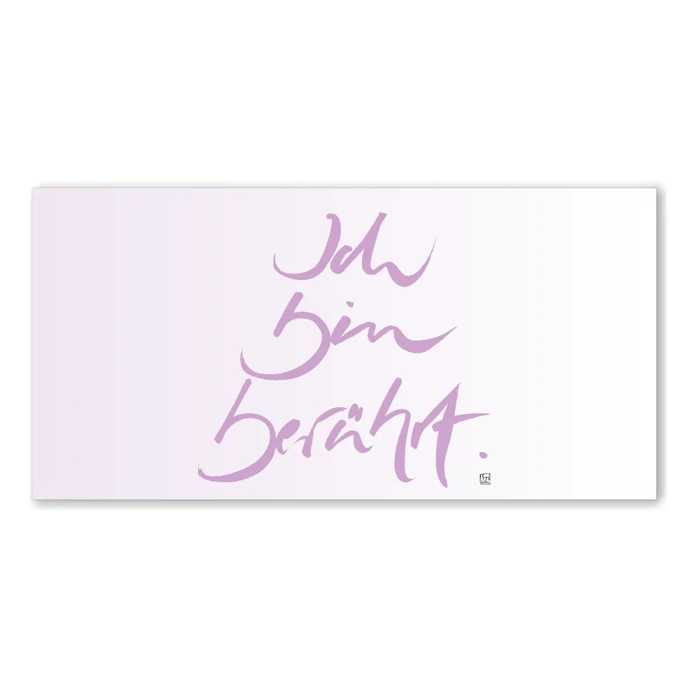 Premium Leinwände für ein Neues WIR – Inspirierende Energiebilder mit WIR Karte bestellen | Ich bin berührt | SignShop Tirol
