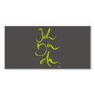 Inspirierende Leinwand „Ich bin da.“ – Sign by Jwala® Original, Limited Edition, hochwertige Kunst aus Tirol, Fingerzeige Karte als Zeichen der Achtsamkeit