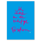 Premium Wandbild „Ich rücke in die richtige Position.“ – Sign by Jwala® Originaldruck mit Fingerzeige Karte, hochwertige Leinwand, spirituelle Kunst, Unikat aus Tirol