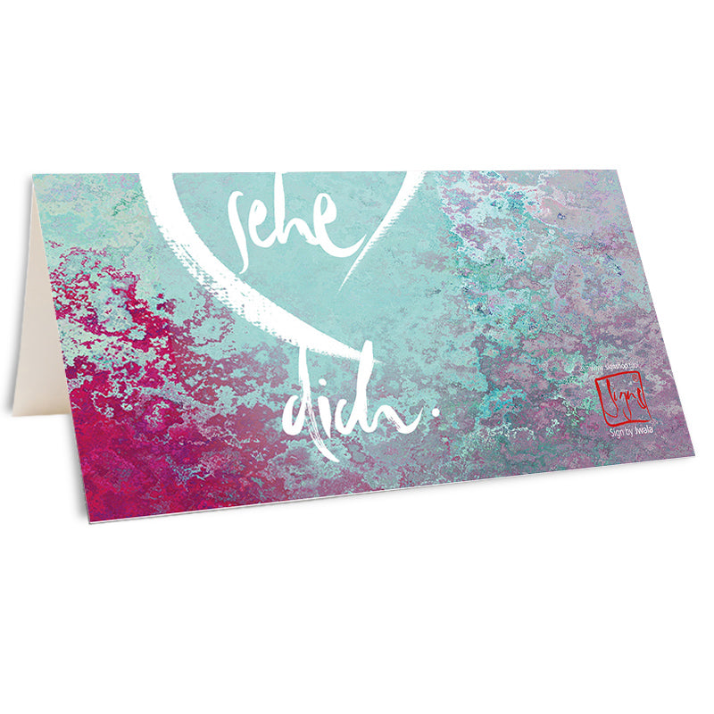 10 Klappkarten "Ich sehe dich"