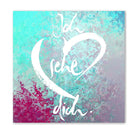 Luxus Leinwanddruck „ich sehe dich.“ für Paare – Sign by Jwala®, exklusive Deko mit WIR Karte, liebevoll gefertigt, Einzelstück, Premium-Kunst für emotionale Tiefe und gemeinsame Entwicklung