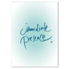 Premium Wandbild „Immediate Presence.“ – Sign by Jwala® Originaldruck mit Fingerzeige Karte, hochwertige Leinwand, spirituelle Kunst, Unikat aus Tirol
