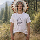 T-Shirt mit inspirierendem Spruch online kaufen – „Ich bin der, auf den ich so lange gewartet habe“, hochwertige Qualität, sicher im SignShop Tirol bestellen