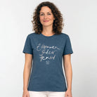 Nachhaltiges Team-Building T-Shirt „Zusammen sind wir genial“ – Unisex Shirt aus Bio-Baumwolle in bester Qualität für Gruppen, Familien & Paare, im SignShop Tirol online kaufen