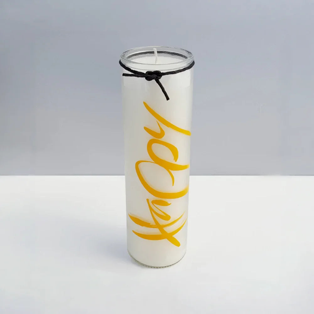Luxus Duftkerze „Happy“ – Sign by Jwala®, exklusive Kerze, handgegossen aus Tirol, Einzelstück, Premium-Dekoration für dein Wohlfühl-Zuhause