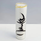 Designkerzen-Set mit Feuerzeug – Sign by Jwala®, edle Handarbeit, Unikat, Premium-Qualität für spirituelle Zeremonien und Wohnambiente