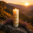 Handgemachte SignKerze „Ein Licht für dich“ – Original von Sign by Jwala®, limitierte Auflage, hochwertige Duftkerze, inspirierendes Geschenk für besondere Anlässe