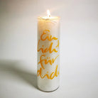 Original SignKerze „Ein Licht für dich“ – SignShop.Tirol, einzigartige Duftkerze, handgemacht, wertvolles Geschenk für Licht und Herzenswärme