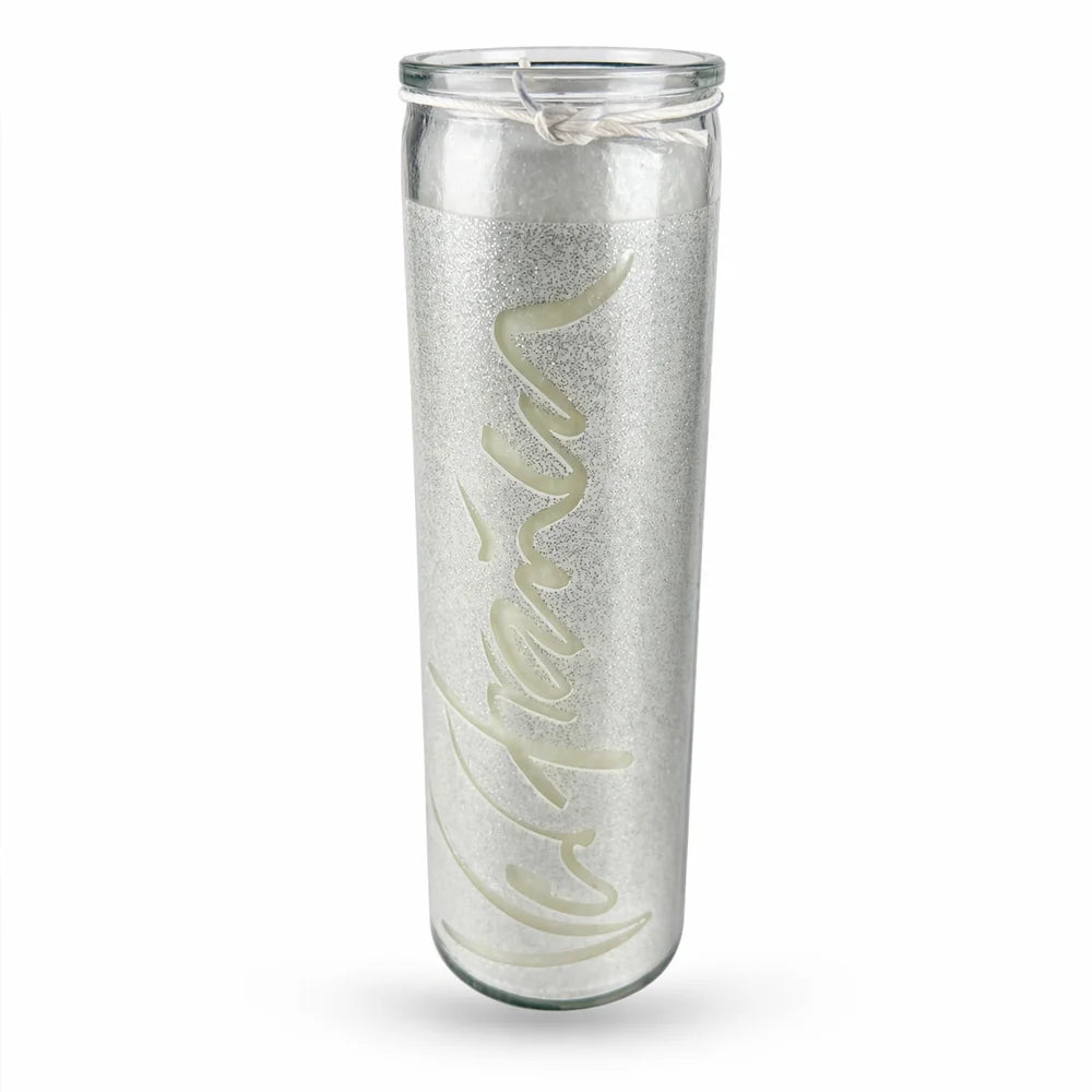 Luxus Duftkerze „Vertrauen“ Silber – Sign by Jwala®, exklusive Kerze, handgegossen aus Tirol, Einzelstück, Premium-Dekoration für Ihr Zuhause
