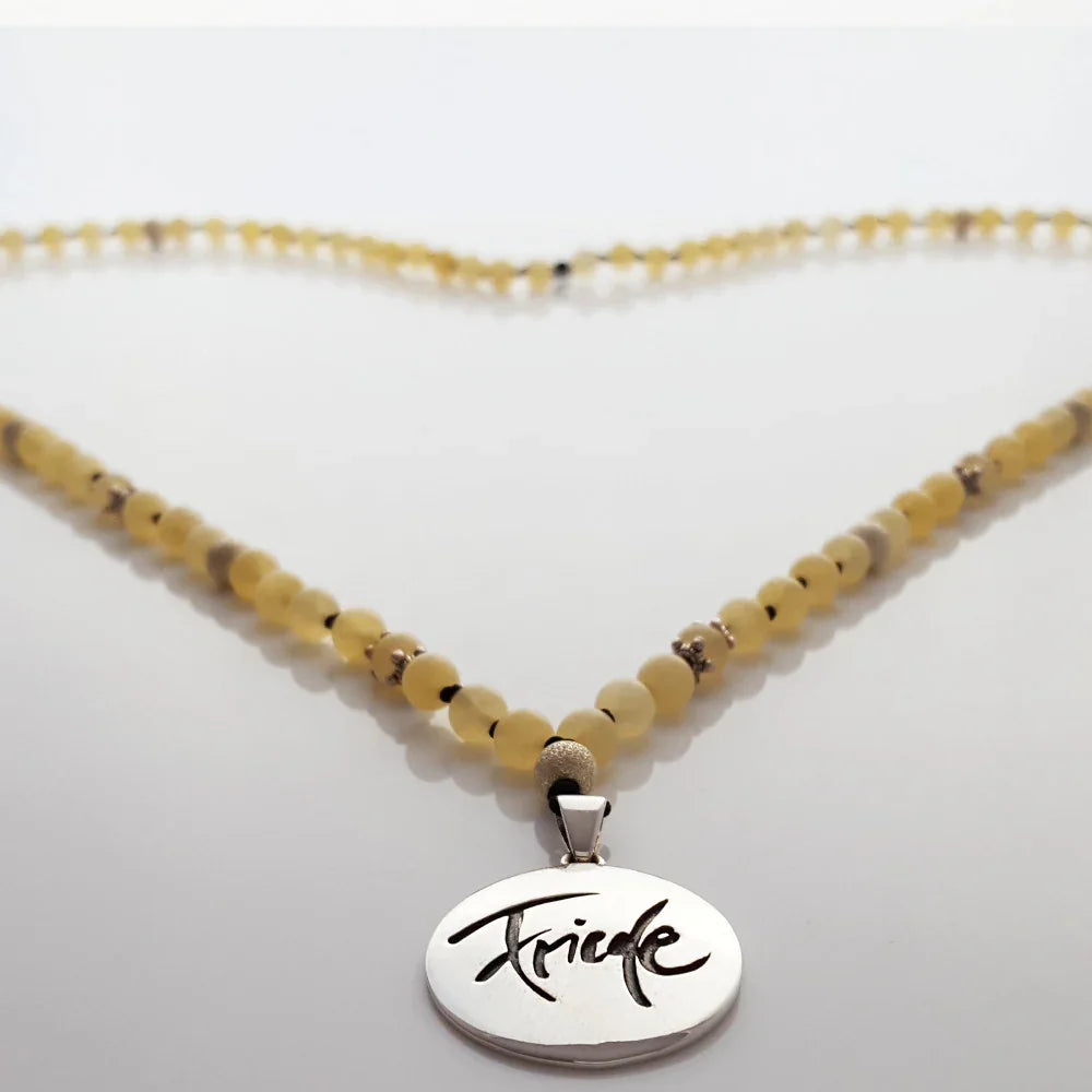 Luxus Mala-Kette Jade – Sign by Jwala®, exklusive Meditationskette, liebevoll gefertigt, Premium-Qualität für inneren Frieden, Dankbarkeit und positive Energie