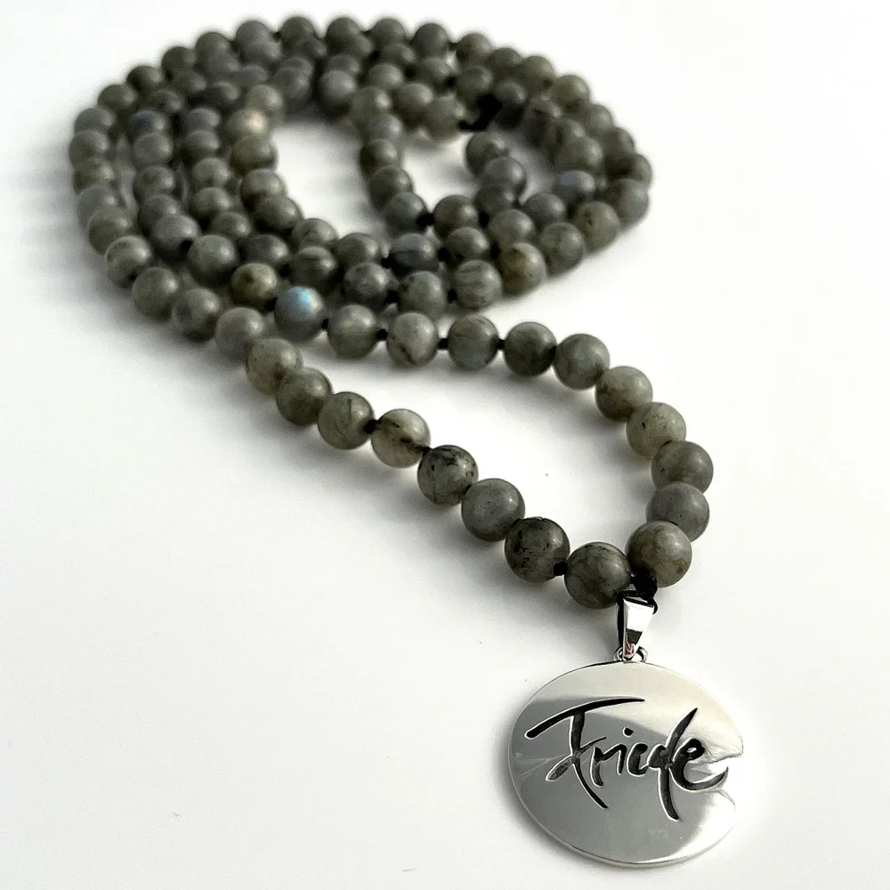 Luxus Männer Mala „Friede“ Tigerauge – Sign by Jwala®, exklusive Meditationskette, liebevoll gefertigt, Premium-Qualität für innere Stärke, Klarheit und positive Energie
