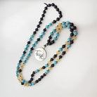 Handgemachte Mala „Freude“ aus dem SignShop Tirol – Edelstein-Kette für Meditation und innere Balance