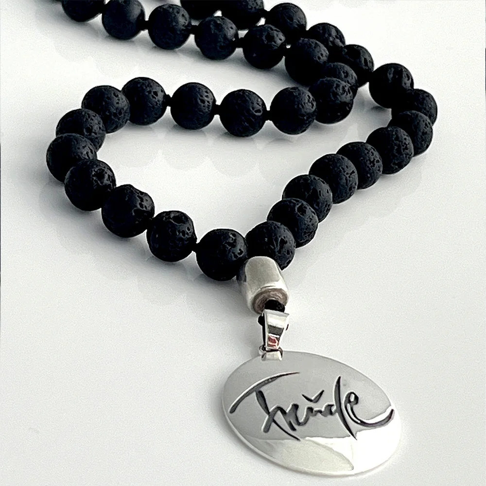Original Freude-MännerMala Lavastein – SignShop.Tirol, einzigartige Schmuckkette, handgemacht, wertvolles Accessoire für Lebensfreude, Energie und maskuline Eleganz