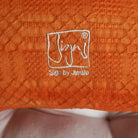 Zirbenkissen „Freude“ aus handgefärbtem Bauernleinen – online kaufen im SignShop Tirol für mehr Lebensfreude und innere Ruhe