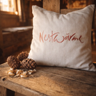 Exklusives Zirbenkissen 40x40 cm aus Bauernleinen – Premium Schlafkomfort, handgemacht in Tirol, sicher im SignShop online kaufen
