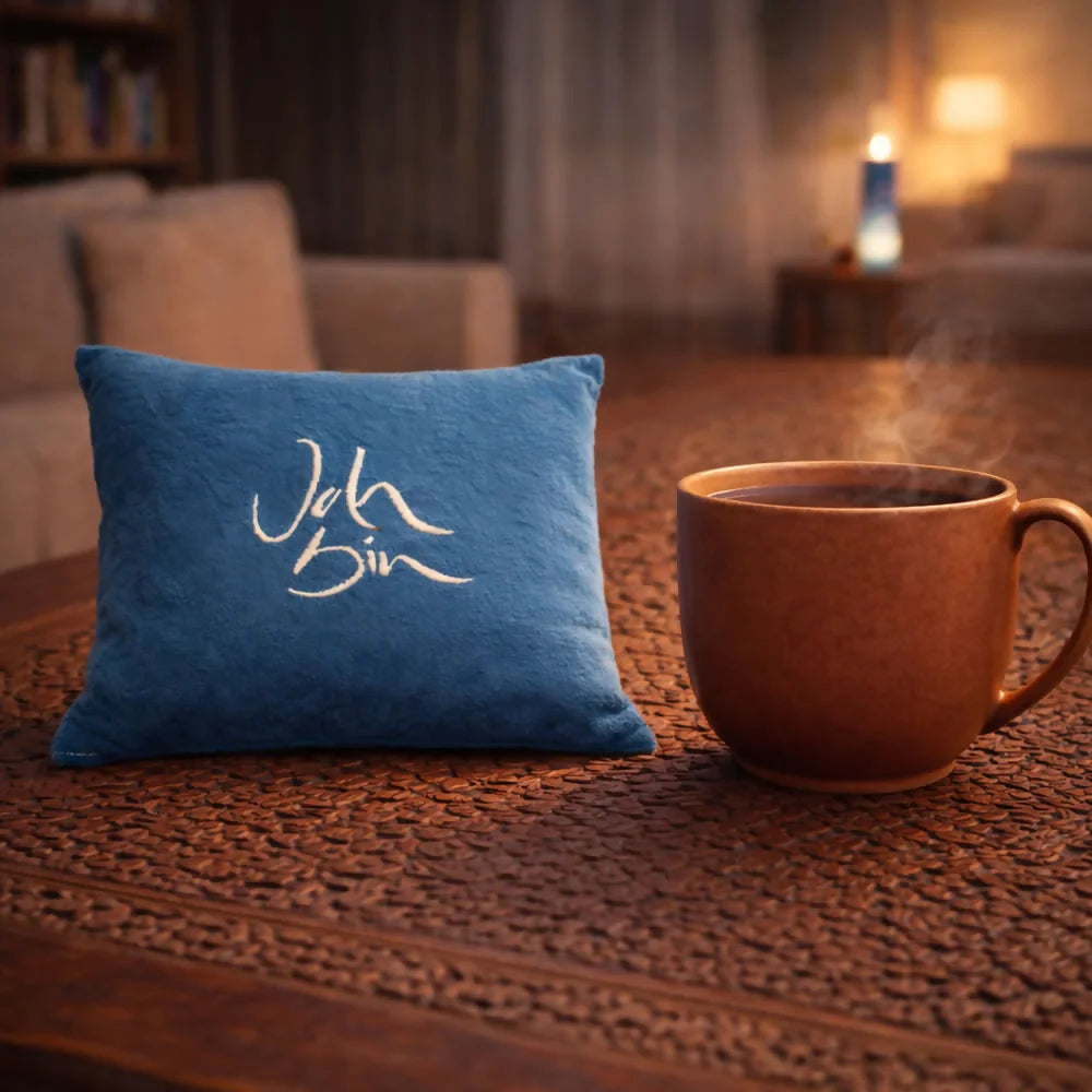 Zirbenkissen „Ich bin“ – kleines, aromatisches Kissen für gesunden Schlaf und wohltuende Frische im SignShop Tirol entdecken