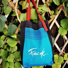Exklusive Tragetasche aus Bauernleinen – handgefertigte Schultertasche mit Hirschleder-Riemen, Original von Sign by Jwala®, Limited Edition, hochwertiges Accessoire aus Tirol