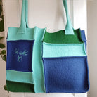 Exklusiver Yoga-Shopper „Schwerelos“ – handgefertigte Tasche, Original von Sign by Jwala®, Limited Edition, stilvolles Unikat für Yoga, Alltag und bewussten Lebensstil