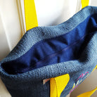 Handgemachte Beach Bag „Mein Herz geht auf“ – Original von Sign by Jwala®, limitiertes Einzelstück, nachhaltige Tragetasche für Sommer, Reisen und Outdoor-Abenteuer