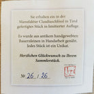 für Küche und Esstisch, Unikat aus Tirol
Stilvolles Brotkörbchen „Liebe“ Gelb – Premium Handarbeit, Sign by Jwala®, exklusives Geschenk für besondere Momente