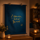 Original Haussegen „Zusammen sind wir genial“ Sonnengelb – SignShop.Tirol, einzigartige Wandkunst, handgemacht, Geschenkidee für Teamgeist und Harmonie