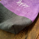 Inspirierende Tragetasche „Happy“ aus Bauernleinen – Sign by Jwala®, handgefertigt, Premium-Qualität, exklusive Stofftasche für Lebensfreude und bewusste Konsument*innen