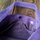 Edle Stofftasche „Happy“ Bauernleinen – Sign by Jwala®, Unikat, stilvoller Shopper für Reisen, Shopping und nachhaltigen Lebensstil