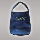 Exklusiver Shopper „Connected“ aus Bauernleinen – handgemachte Tragetasche, Original von Sign by Jwala®, Limited Edition, nachhaltiger Vintage-Shopper mit viel Stauraum