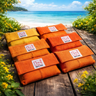 Fingerzeige SignKarten-Set Orange aus Bauernleinen – exklusiv & sicher online kaufen im SignShop Tirol