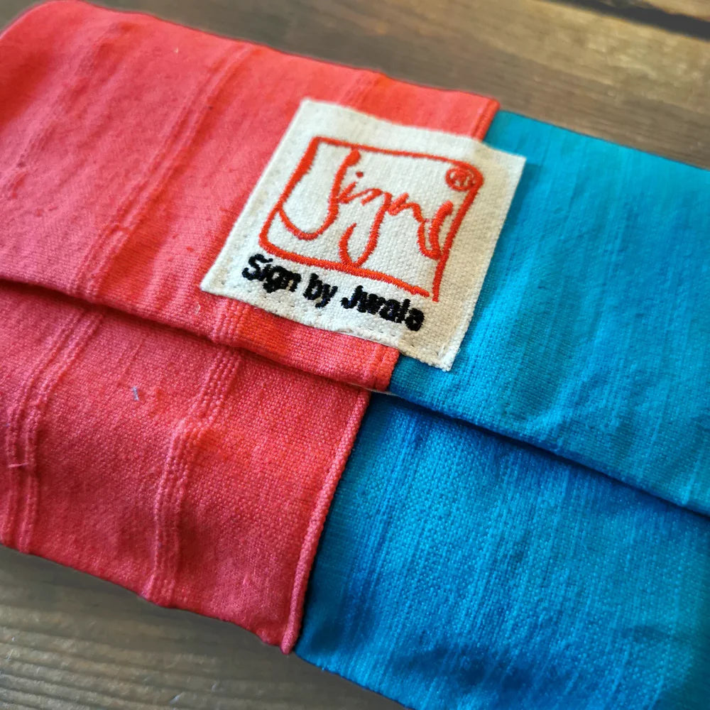 "Fingerzeige" SignKarten-Set "Türkis/Pink" - Bauernleinen