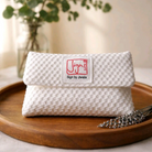 Exklusives Fingerzeige Karten-Set Creme-Waffel – original aus Bauernleinen jetzt sicher im SignShop Tirol kaufen