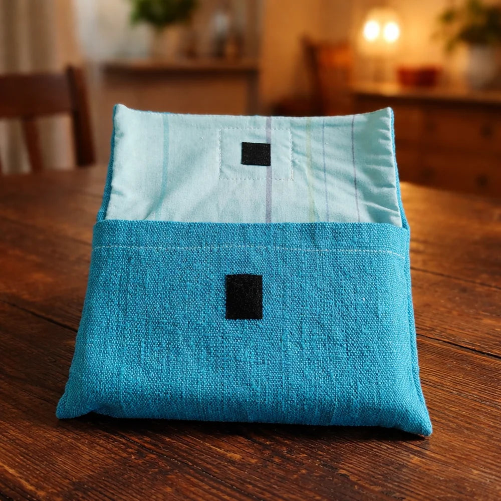 "Fingerzeige" SignKarten-Set "Türkis" - Bauernleinen