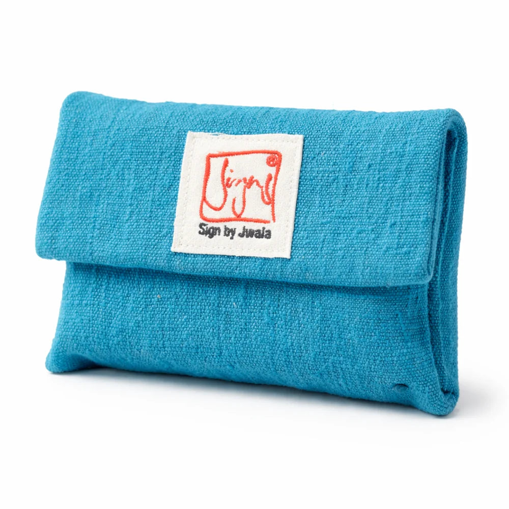 "Fingerzeige" SignKarten-Set "Türkis" - Bauernleinen