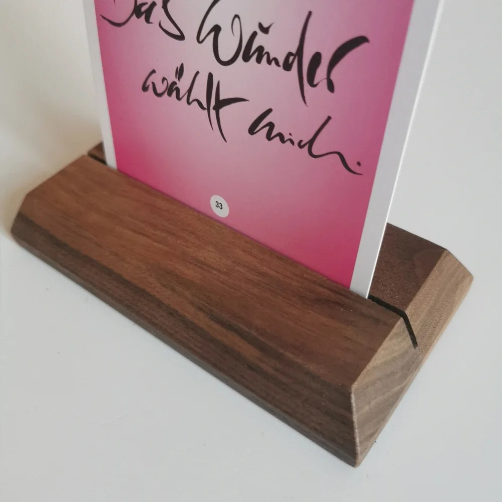 Spirituelles Orakelkarten-Set „Fingerzeige“ im Hahnentritt Grün – Inspirierende Lebensimpulse in edler, handgefertigter Bauernleinen-Tasche online im SignShop Tirol kaufen