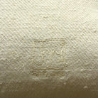 Bauernleinen Zirbenkissen "Liebe Ornament" grob