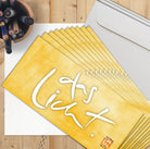 10 Klappkarten "Wir halten das Licht"