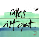 10 Klappkarten "Alles ist gut."