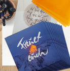 10 Klappkarten "Freuet euch" + Einlegeblatt