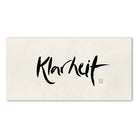 Inspirierendes Leinwandbild „Klarheit“ – Sign by Jwala® Original, Limited Edition, hochwertige Kunst aus Tirol, Motivation für innere Ruhe und klare Gedanken
