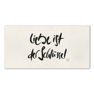 Premium Wandbild „Liebe ist der Schlüssel“ – Sign by Jwala® Originaldruck, hochwertige Leinwand, spirituelle Kunst, Unikat aus Tirol, exklusives Wohnaccessoire