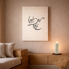 Originaldruck Leinwand „Lieber Tee“ – SignShop.Tirol, einzigartige Wandkunst, handgemacht, wertvolles Geschenk für Genuss und Entspannung