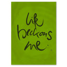 Life beckons me Leinwandbild – Hochwertige englische Wanddeko, spirituelle Kunst online kaufen | SignShop Tirol